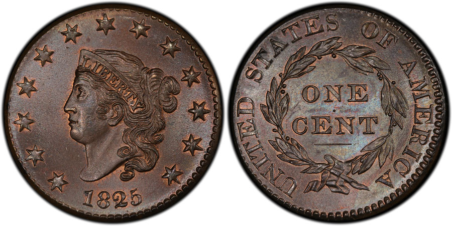 Paragon Numismatics - Liberty Head Copper Coin 1825