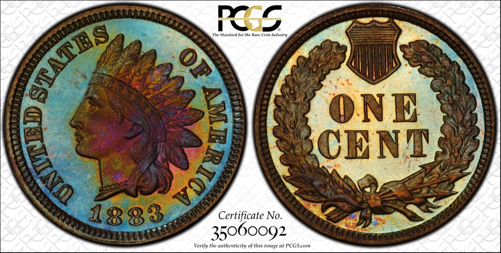 Paragon Numismatics - Indian Head Copper Coin 1883