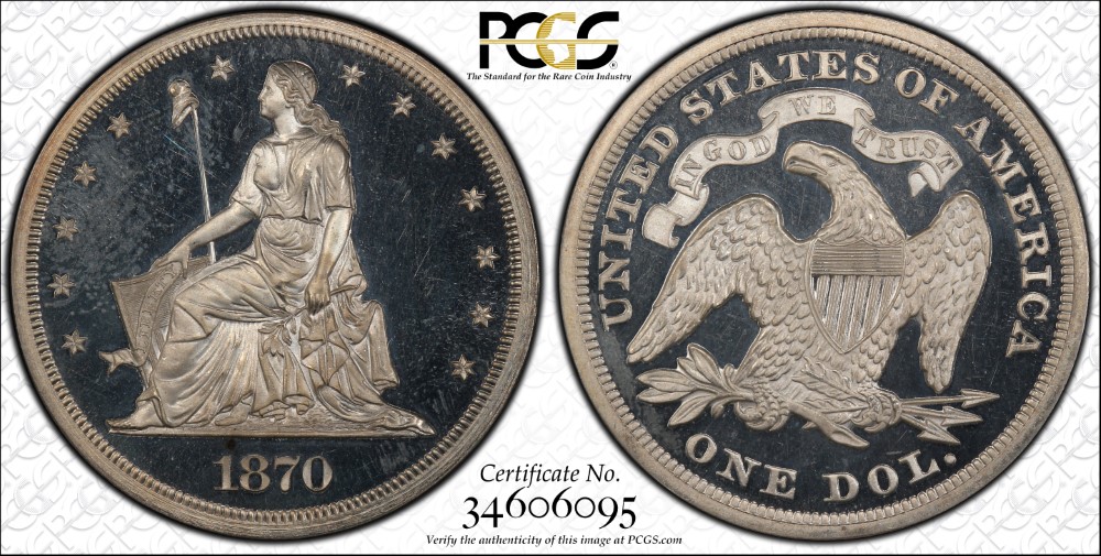 Paragon Numismatics - Pattern Coin - 1870