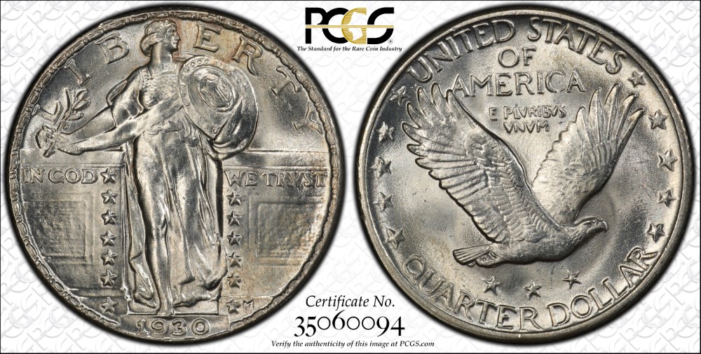 Paragon Numismatics -Quarter Coin - 1917 Type One Standing Liberty Quarter