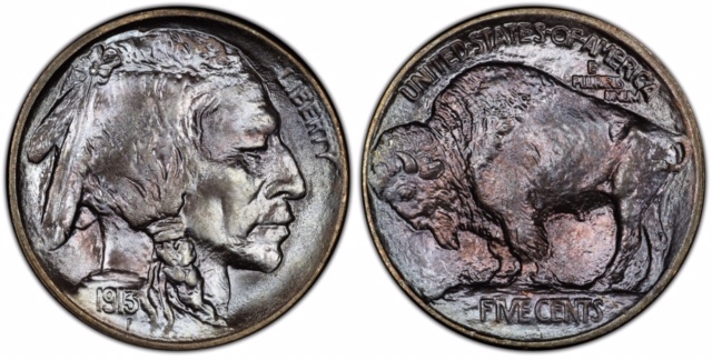 Paragon Numismatics - Nickel Coin - 1913 Type One Buffalo Nickel