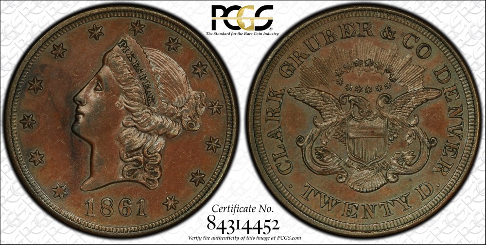 Paragon Numismatics - Patterns Coin - 1861